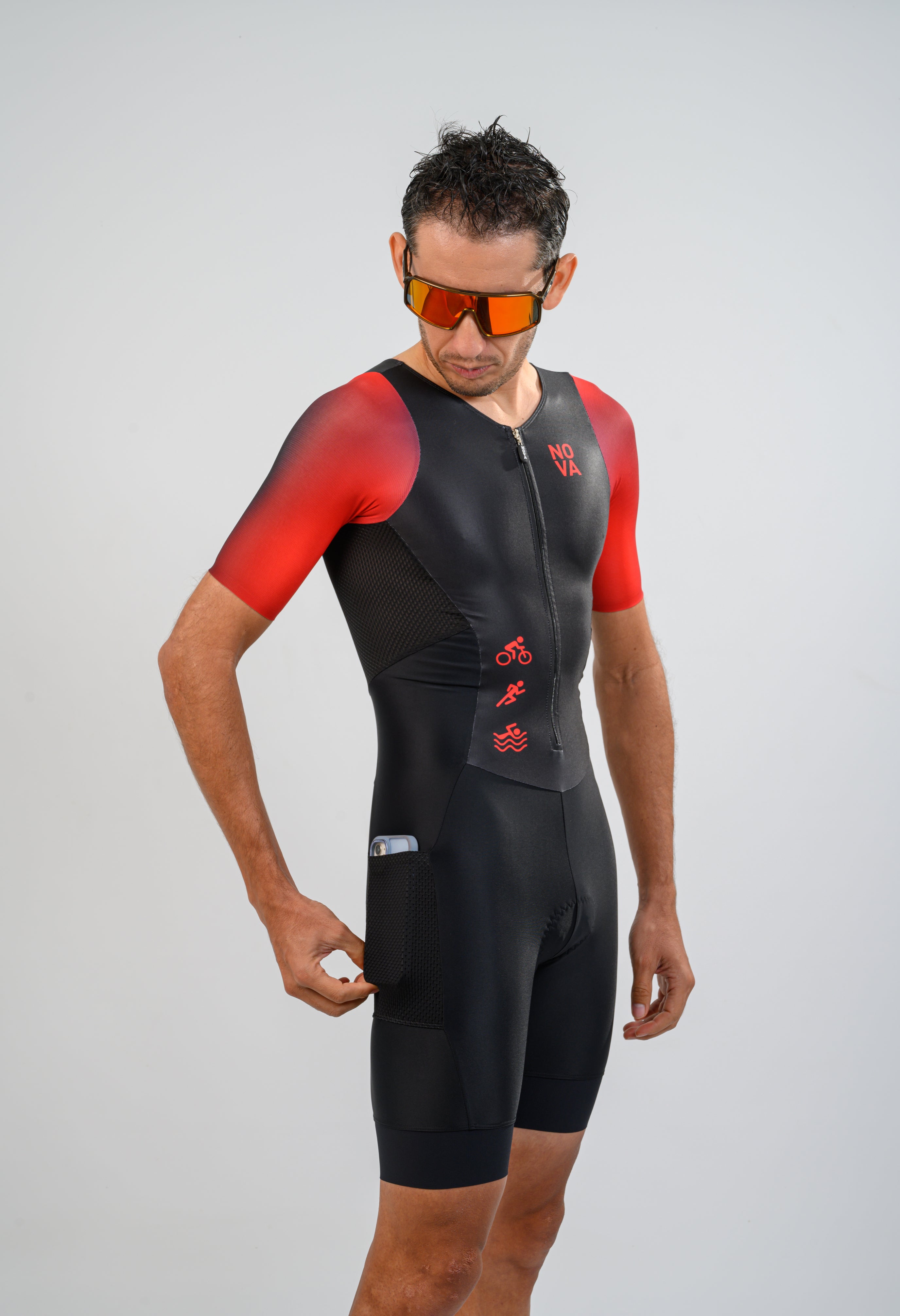 Enterizo Triatlón con mangas