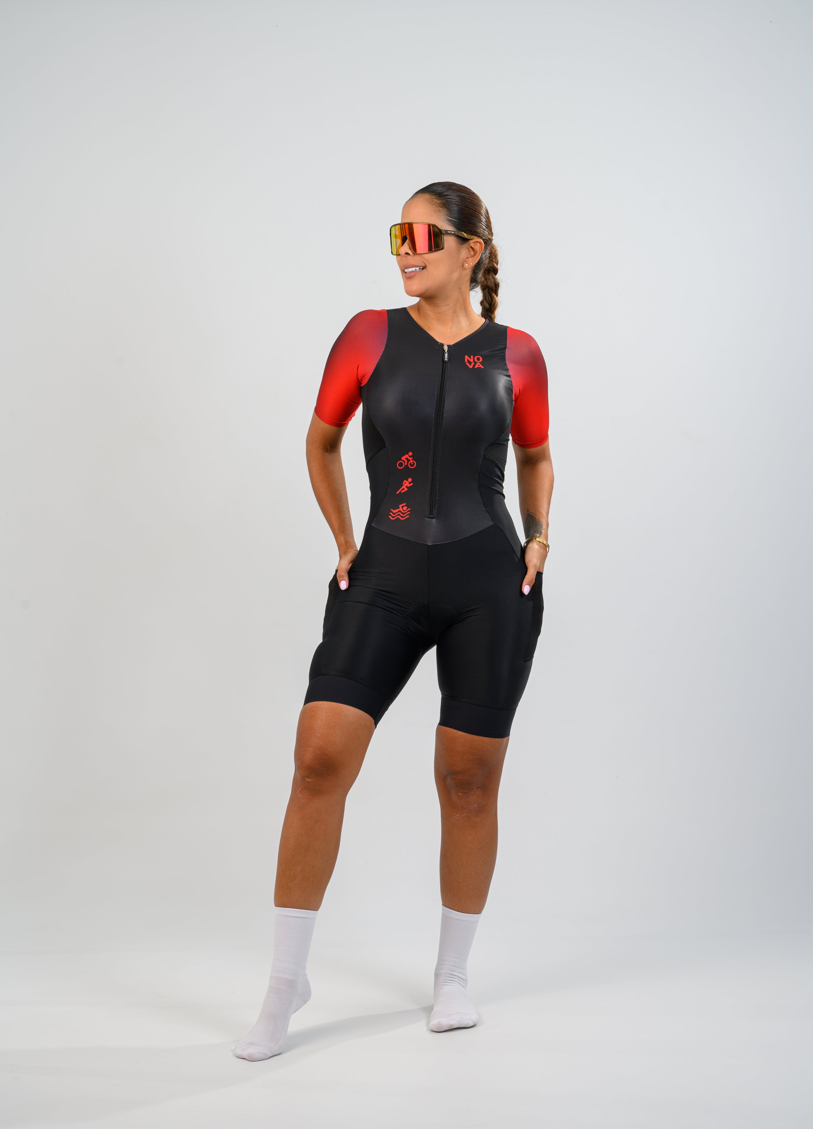 Enterizo Triatlón con Mangas